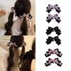 2PCS Lolita Bow Hair Clips Barrettes Cosplay Accessories Fashion Anime Gothic