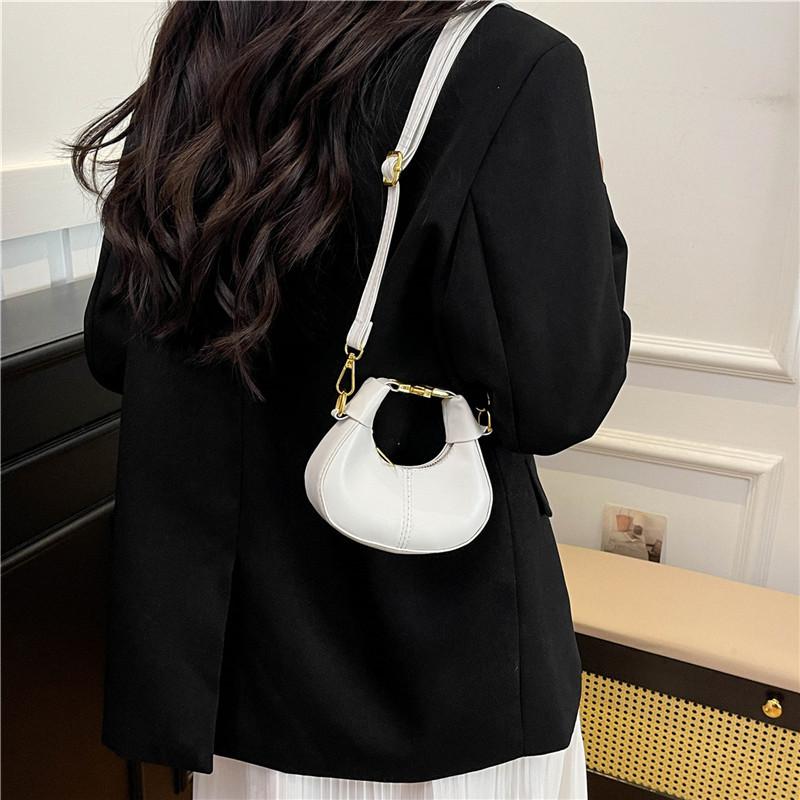 Niche Design Mini Dumpling Bag Women's 2025 Spring New Trendy and Versatile High-end Shoulder Messenger Bag