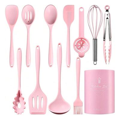 ZISIZ Silicone Non-stick Cooking Utensil Set