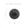 T20 7443 Bulb Holder for Dodge Turn Signal Light Socket Car Lamp Base Replacement 2PC