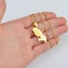 Anniyo Martinique Map With Cities Name Pendant Necklaces Jewelry for Women Girls  @269321