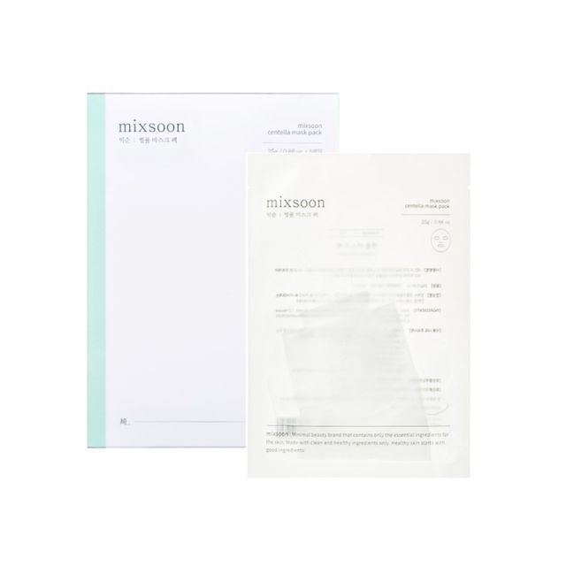 mixsoon - Centella Mask Pack Set 25g x 5 sheets