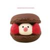 Japanese ZAKKA Cat Strawberry Chocolate Cake Shop Resin Ornament