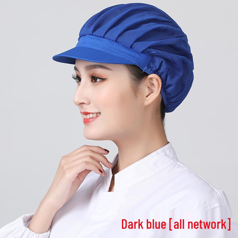 Dustproof Breathable Chef/Waiter Hat - Unisex Sanitary Kitchen Catering Hat