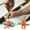 6/8/10mm Cabinet Door Installation Positioner Rebounder Punched Mounting Jig  Wardrobe Installation