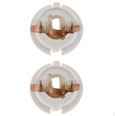 2pcs Rear Lamp Bulb Socket Holder for White