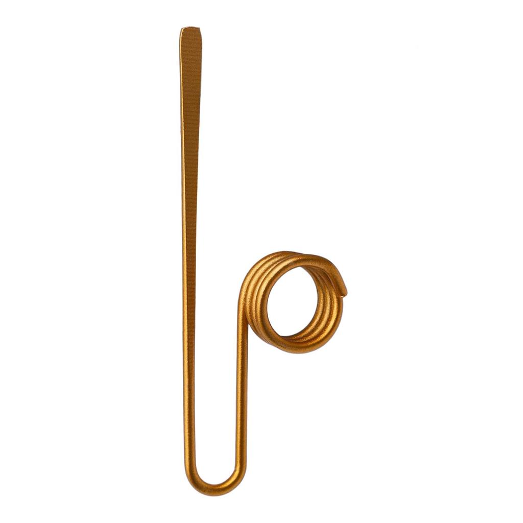 Durable Metal Bookmark Book Holder Ring Shape One-Hand Reading Resistant to Bending Suitable for Books Decoration