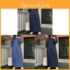 Robe Décontractée en Jean avec Poches pour Femmes à l'Automne 2024