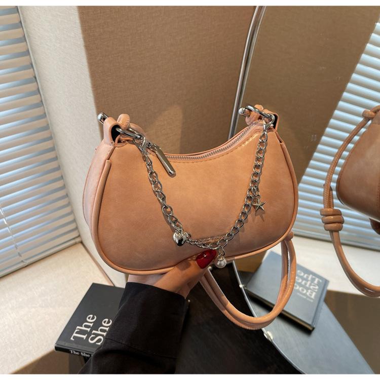 Tasche Umhängetasche Kleine Tasche Ältere Frauen Neue Mode Vielseitige Umhängetasche Nische Ein Schulter Unterarmtasche Damen