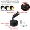 12V LED RV Bedside Reading Light with USB, 3W Yacht Marine Interior Lamp.