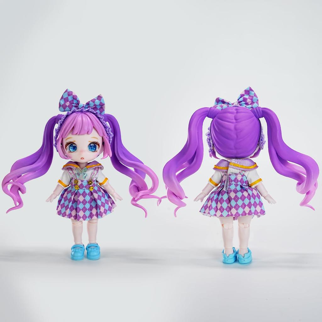 ICY Fortune Days 13cm Doll - College Series Doll, Perfect for Gifts, Decoration, DIY Exercises, and Collections, Girl's Doll 8+