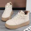 Women Warm Fleece Lined Thick Sole High Top Casual Sports Sneakers