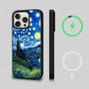 Vincent Van Gogh Oil INS For Magsafe Phone Case For iPhone 17 Air 16 15 14 13 12 11 Pro Max Plus Shockproof Cover