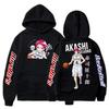 Kuroko No Basket Japonia Anime Bluzy Zabawne Kreskówka Fajne Męskie Rakuzan Wysoki Rozgrywający Akashi Seijuurou Nadrukowana Bluza z Kapturem