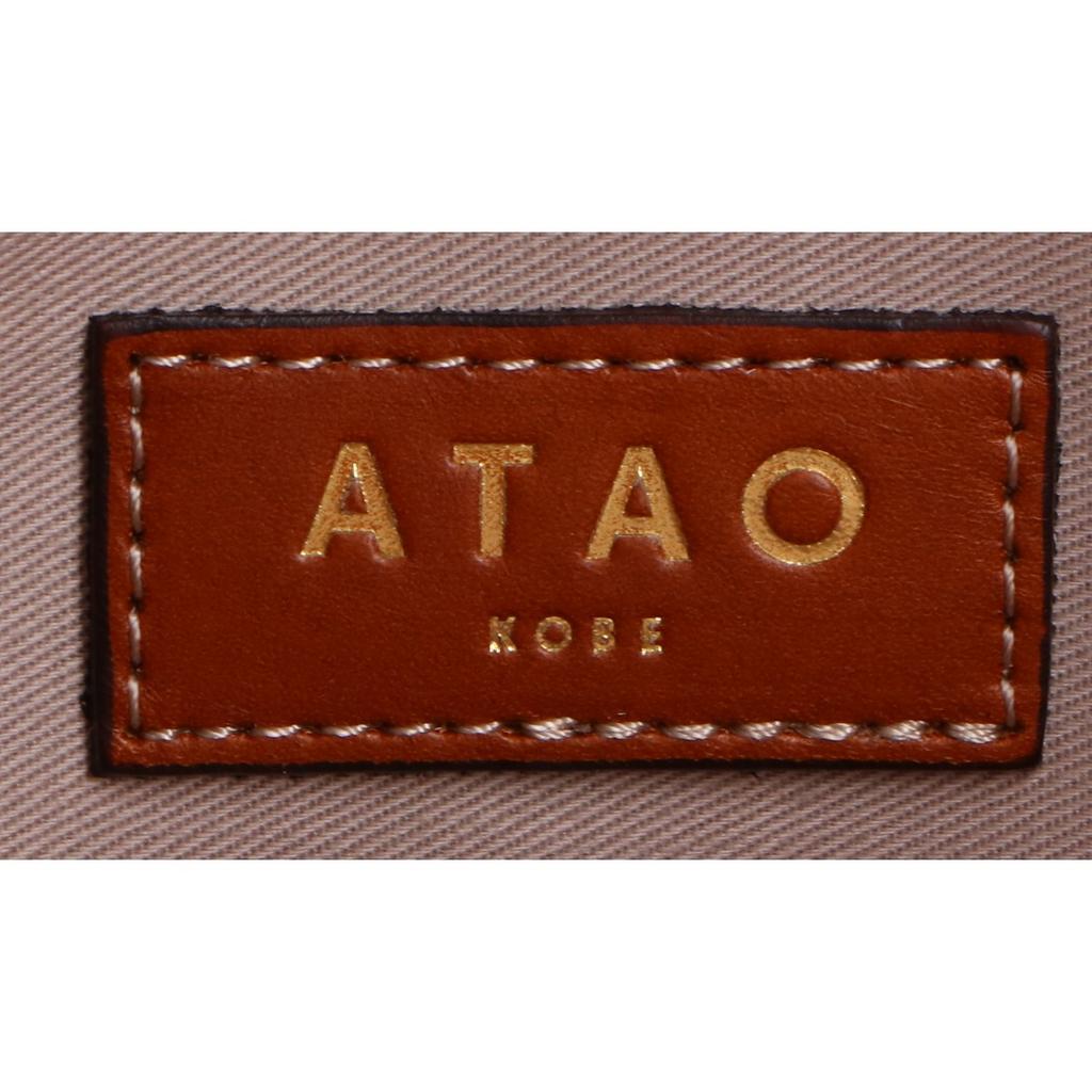 ATAO Elvy Monogram Canvas 2-Way Shoulder Bag Tote Bag whiteUsed