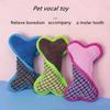 Interactive Dog Toy Plush Squeaky Chew Colorful Bone Shape Suitable for Play and Dental Health Cat and Dog Molar Teeth Toy