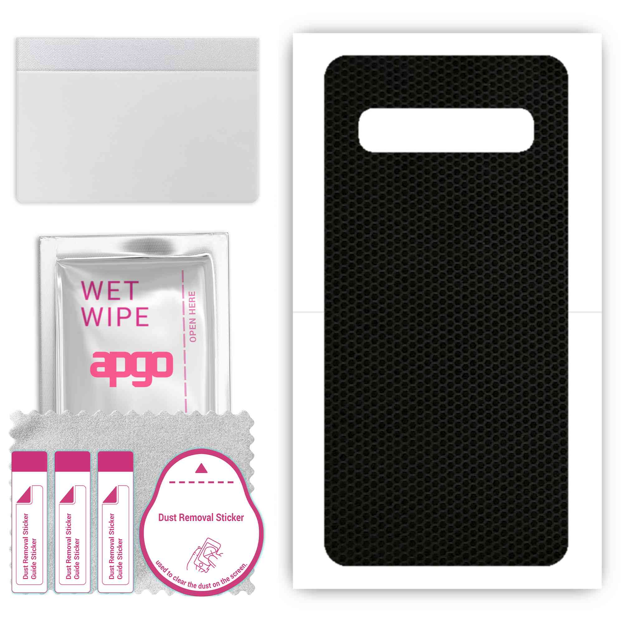 

Apgo Protective Skin Sticker для задньої панелі, сумісний із Samsung Galaxy S10 5G, Wrap Film, Foil, Vinyl - Pattern Matrix