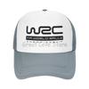 WRC World Rally Championship Mesh Baseball Cap Outdoor Sports Rally Car Racing Snapback Hat Summer Breathable Sun Visor Caps