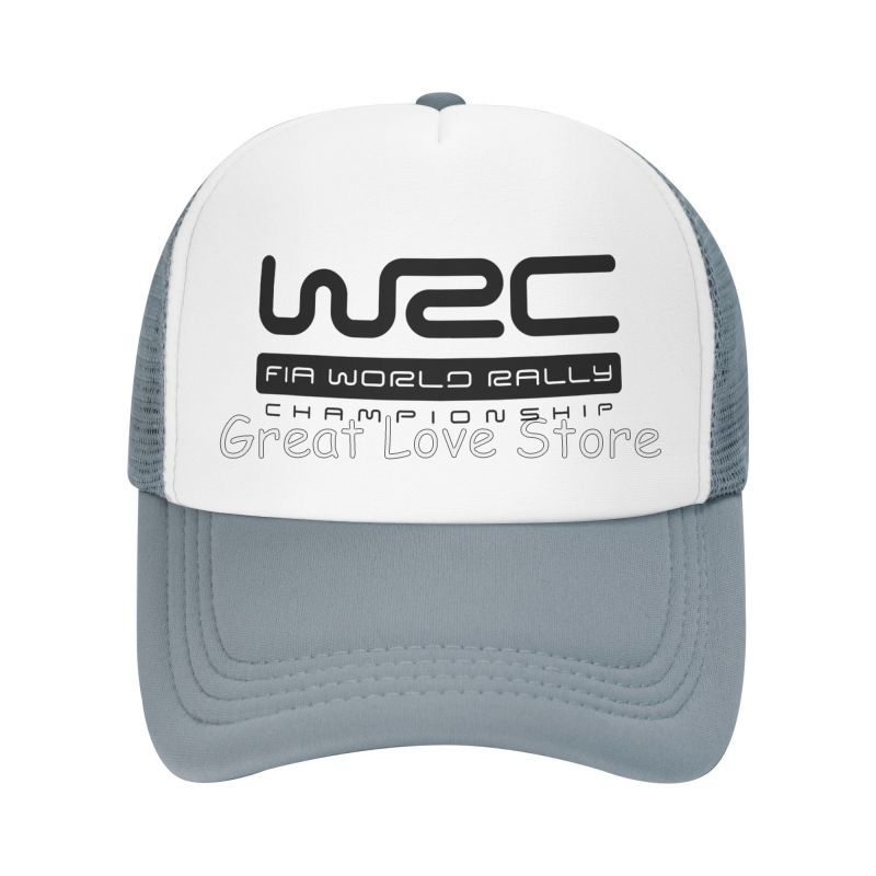 WRC World Rally Championship Mesh Baseball Cap Outdoor Sports Rally Car Racing Snapback Hat Summer Breathable Sun Visor Caps