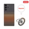 For Redmagic 10 Pro/10 Pro+/10 Air/10SPro/10SPro+ Carbon Case Aramid Fiber Kevlar Fabric Thin Hard Cover Magnetic Black Slim
