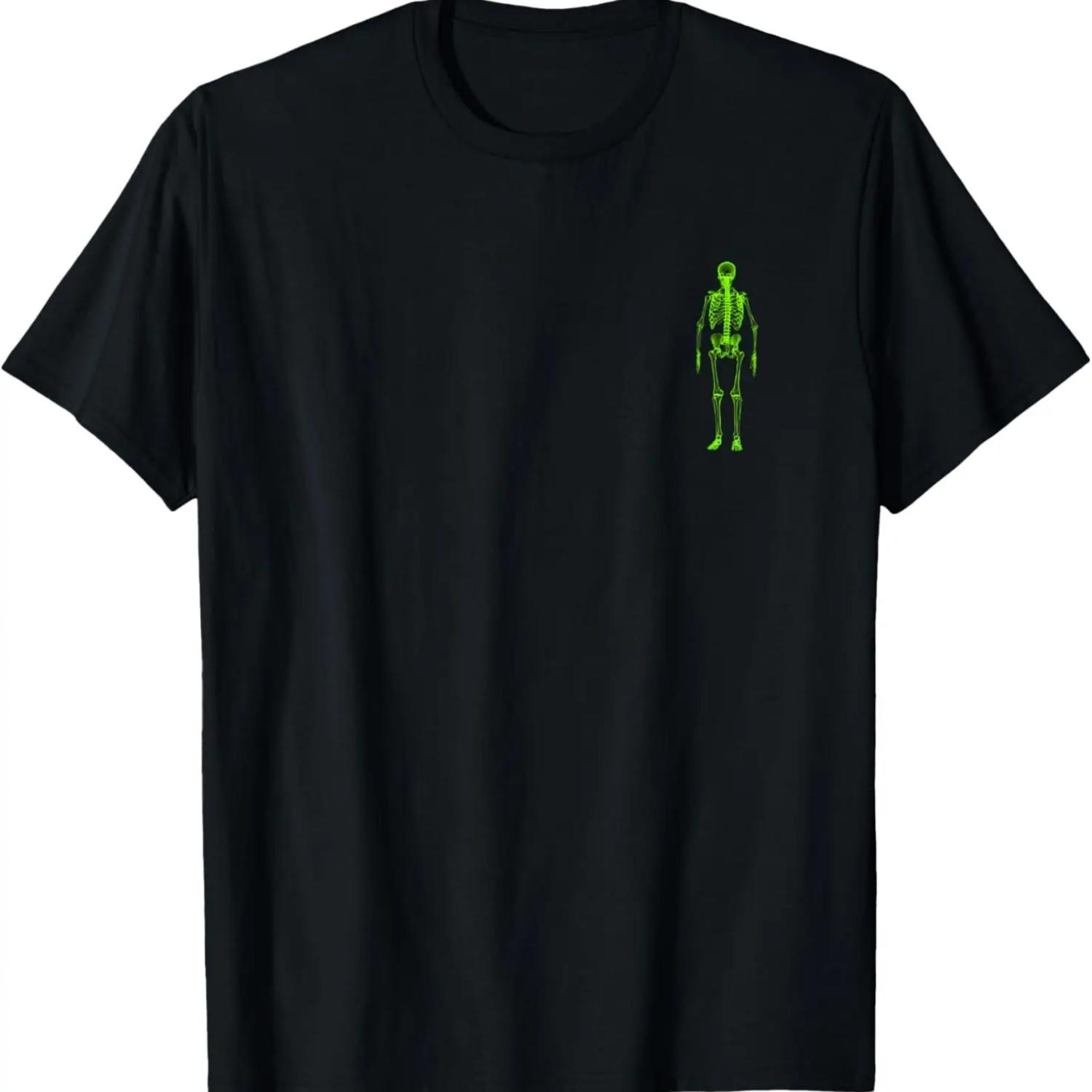 

X Ray Skeleton T-Shirt S чёрный