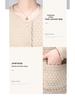 Women's Spring/Autumn Loose Baseball Jacket - Button Cardigan Top for Middle-Aged Moms (2025 Collection)