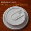 90mm U-shaped Leak-proof Disposable Cup Lids