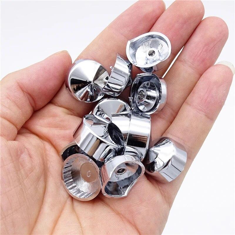 Sada 1 sada krytů šroubů na motocykly Chromové kryty šroubů pro příslušenství motocyklů Harley-Davidson Dyna Glide TWIN CAM 1991-2013