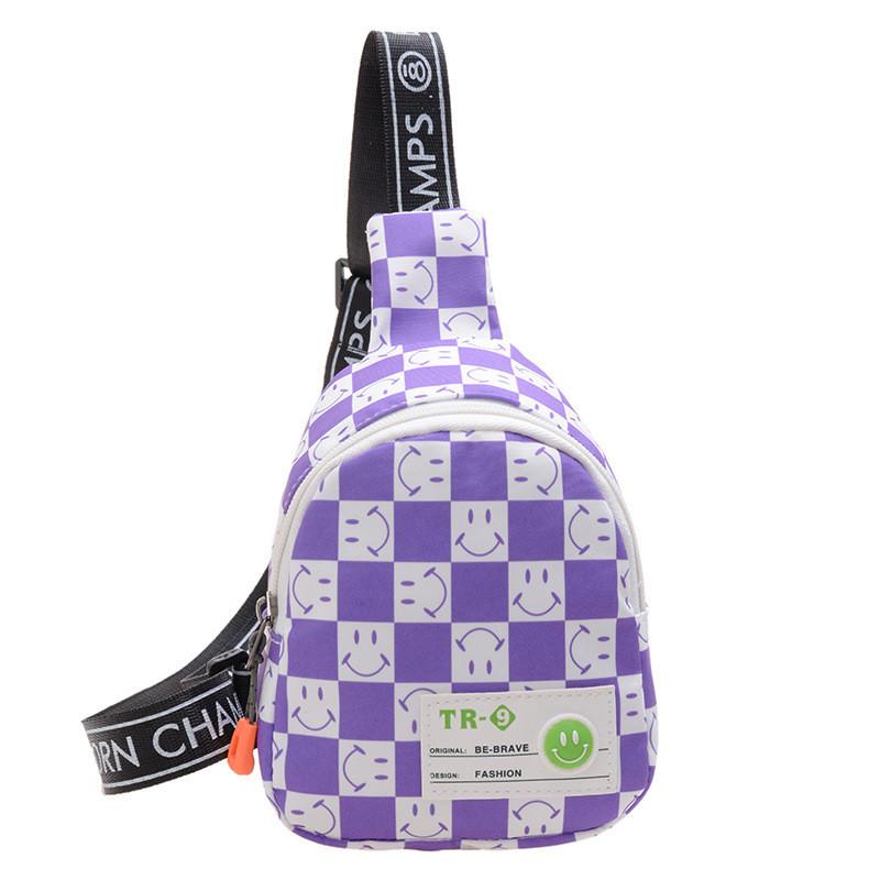 Adorable Smiley Face Nylon Mini Backpack For Kids Summer 2022 Graduation Gift