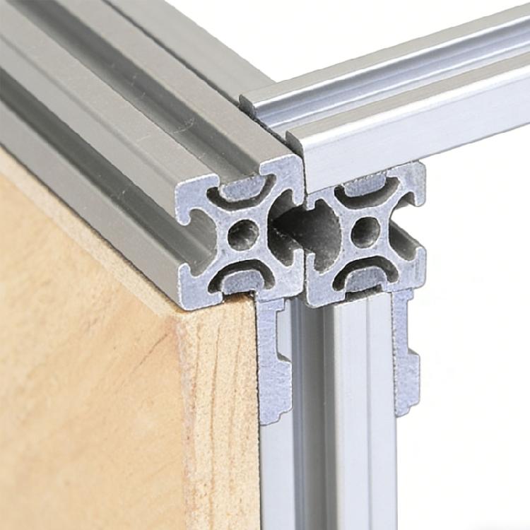 10lots Aluminum Alloys Shelf Supports Compatibility with 202 3030 4040 Profiles Light Weight and Strong Corner Fitting