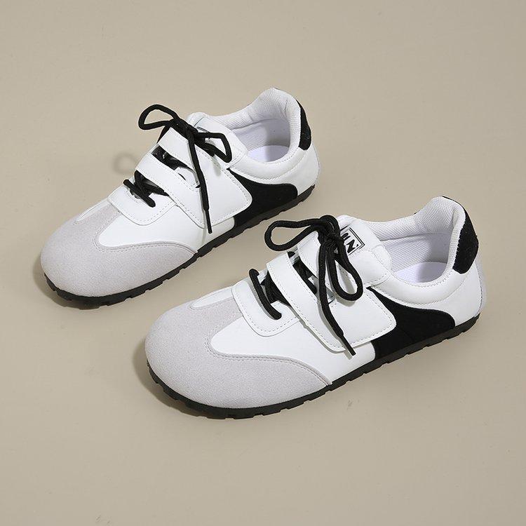 [Yushilai] Popular ballet style moral training shoes women's 2025 new spring versatile chic shoes women's leisure