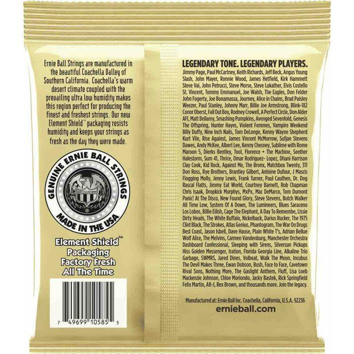 Ernie Ball 2007 Earthwood 80/20 Bronze Custom Light 11,5-54 Strings