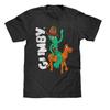 Men#039;s Cowboy Gumby and Pokey Cartoon T Shirt Size S4XL Cotton SG354 Unisex T-Shirt