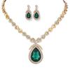 Brand: Shining Diva Fashion Shining Diva Fashion Latest Stylish Design Fancy Crystal Necklace Jewellery Set