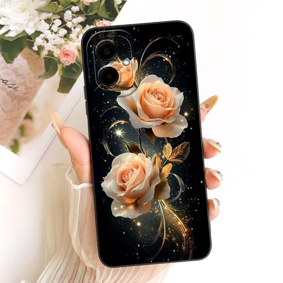 Case For Samsung Galaxy A06 4G SM-A065F SM-A065M Cover For Samsung A06 4G Casing Silicone Luxury Fashion Kawaii Cute 2D Painted