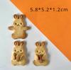 Easter Mini Bunny Cookie Cutter Mold Fondant Cartoon Animal Shape Stamp Cookie Cutting Mould Cake Decoration Kitchen Accessories