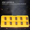10pcs APMT1135PDEr H2 VP15TF Carbide Inserts Blades for APKT1135 CNC Lathe Turning Tool