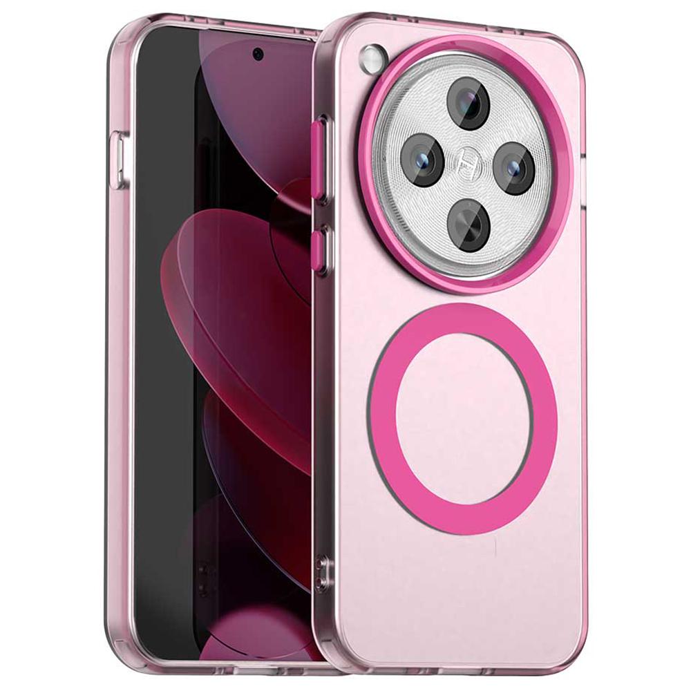 For Oppo Find X8 Pro 5G Case Compatible with MagSafe PC+TPU+PET Anti-Drop Phone Cover