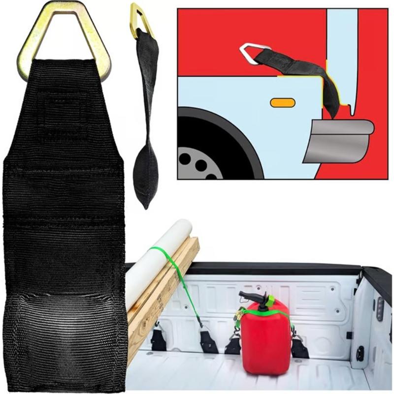 Adjustable Cargo Straps for Truck Bed Warehouse Organization and Camping Gear Fastening