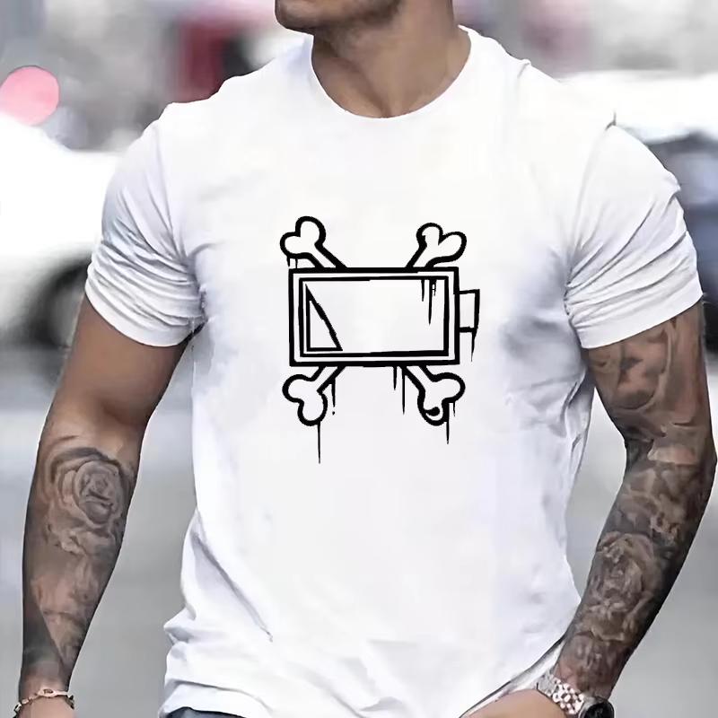 

Men Women Printed T-shirt Murder Drones Casual Loose Y2K Graffiti Unisex Tee Street Fashion Harajuku Couple Clothing Funny Tops S разноцветный