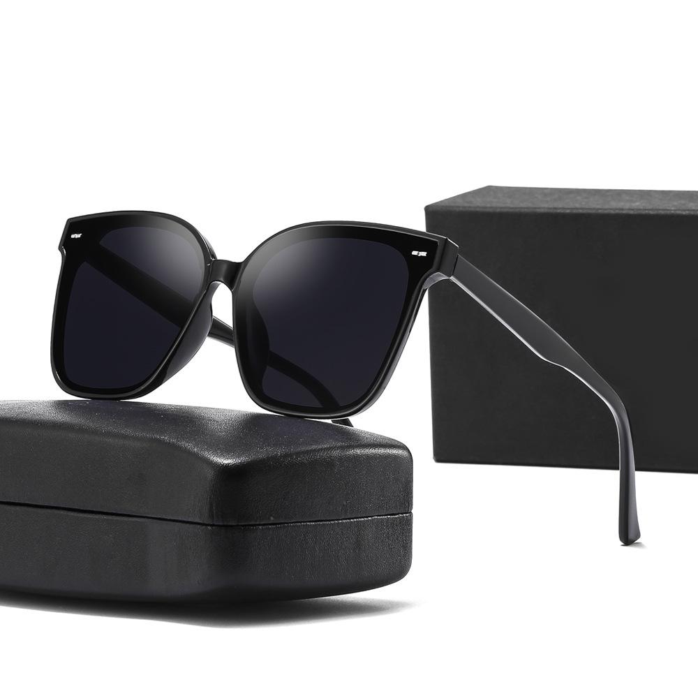 Women's Retro Korean Style Slimming White Sunglasses & Men's Polarized Sunglasses