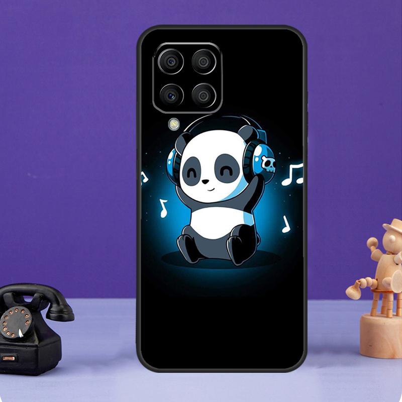 Husă drăguță Baby Panda pentru Samsung Galaxy M55 M21 M31 M51 M12 M32 M52 M20 M13 M23 M33 M53 M14 M34 M54 M30s