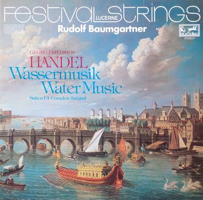 LP-Schallplatte GEORG FRIEDRICH HNDEL FESTIVAL S Wassermusik Suiten 13 Komplett 203676 Eurodisc Deutschland Klassik Gebraucht