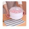 Microwave Steamer with Lid Food Grade Steaming Rack Multi-functional Kitchen Steamer Basket for Buns Dumplings