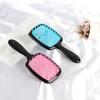 Casual Hollow Grid Fashion Clinging Dry Wet Use Scalp Massage Salon Hairstyle Tool Hairdressing Comb