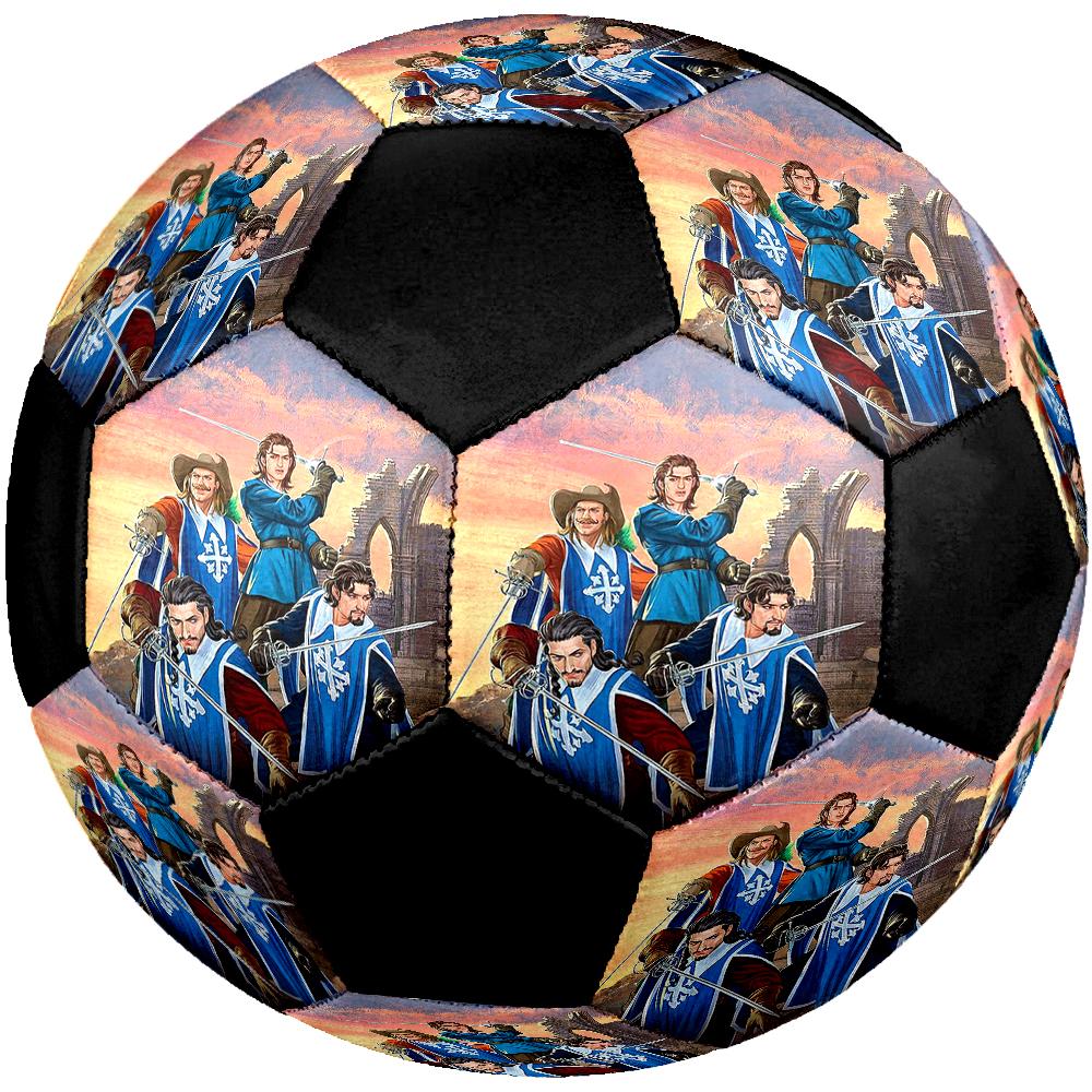 The Three Musketeers Theme Size 5 Soccer Ball, Suitable for Both Indoor and Outdoor Matches, a Gift Suitable for Everyone.