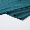 Men's Jacquard Mulberry Silk Blend Short Sleeve Polo Shirt