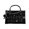 Handgefertigte DIY Chanel-inspirierte Make-up-Tasche zum Selbermachen, Team990