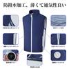 Workwear Full Set Fan Vest with 9 Fan High USB Summer Workwear Japanese Instruction Manual Included [YORIYOI] Air-Conditioned Quiet Blades, Airflow,