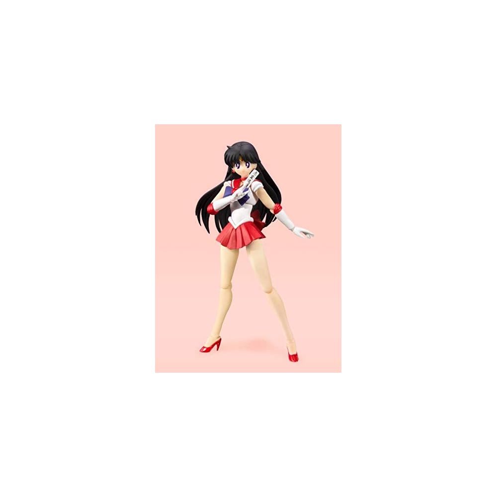 TAMASHII NATIONS S.H. Figuarts Sailor Moon Sailor Mars Animation Color Edition 140mm PVC Action Figure